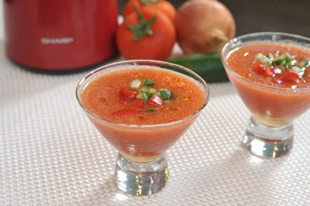 健康食譜分享 – 蕃茄凍湯